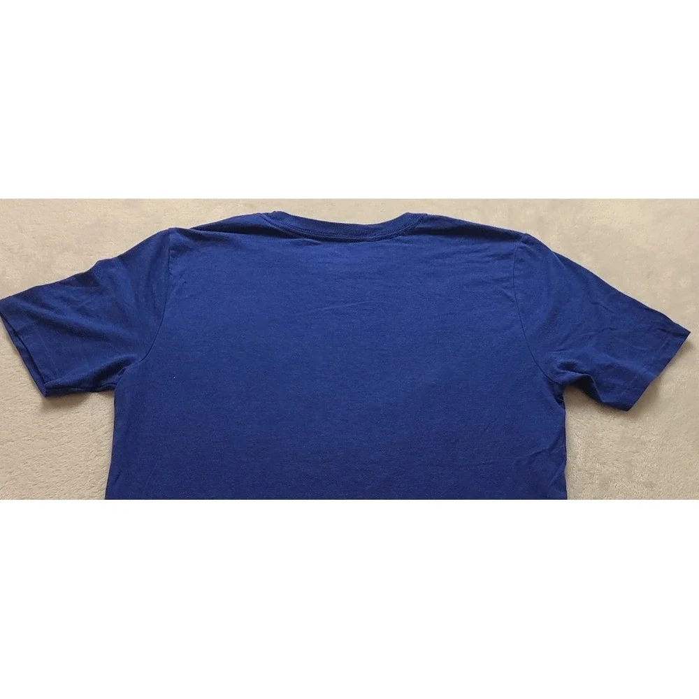 Nike Chicago Cubs Northsiders Blue Graphic T-Shirt Kids Large 14/16 MLB Baseball